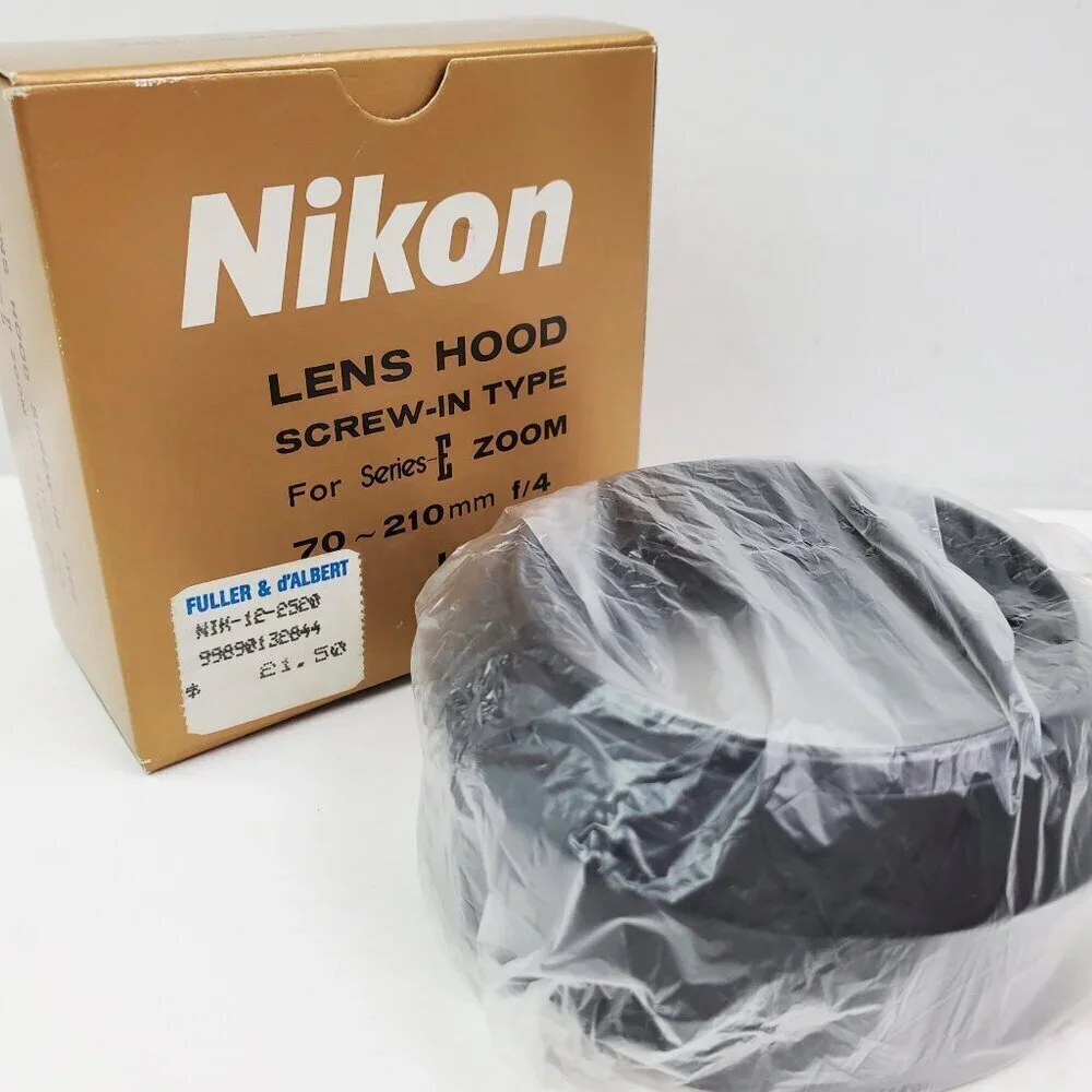 Nikon Lens Hood HN-24 Vintage Screw-In Type Series E Zoom 70-120mm f/4 Box NOS